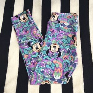 LuLaRoe Disney Paisley OS Leggings